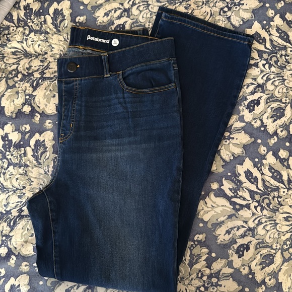 Betabrand  straight leg for pocket yoga denim - Picture 1 of 5